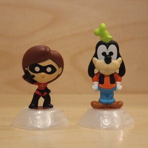 McDonald's Disney 100 Year Celebration Toy Set Goofy/Mrs. Incredible 2023